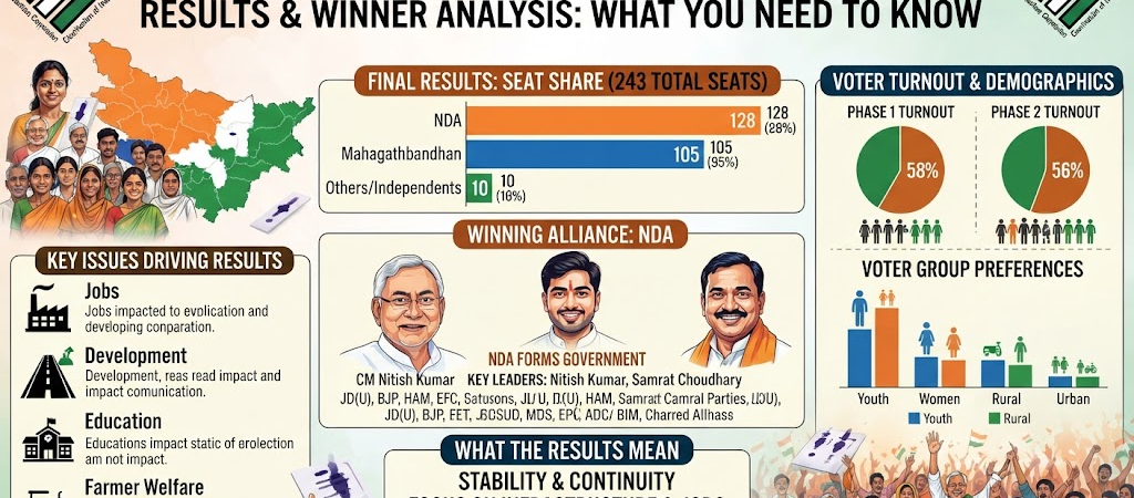Bihar Election 2025 Results and Winner Analysis: What You Need to Know